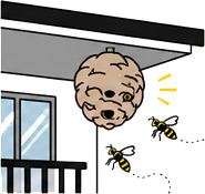 軒下やベランダ