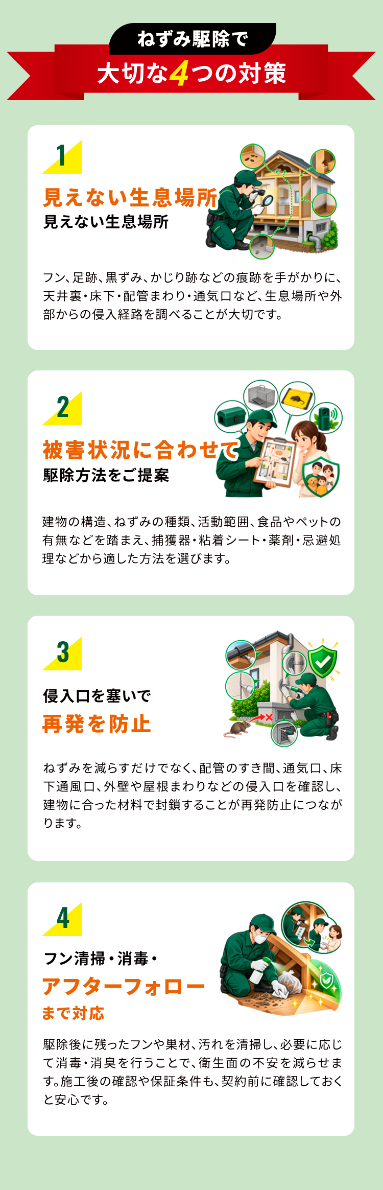 選ばれる理由